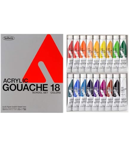 Amazon.com: ホルベイン アクリラ 300ml カラージェッソ ブラック